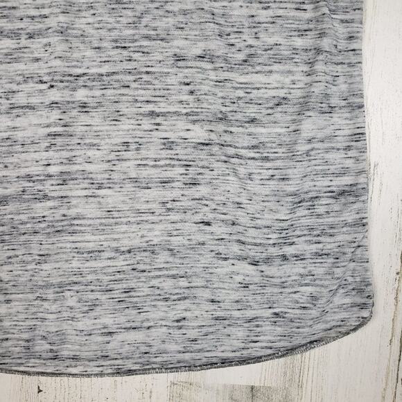 NWOT Over The Limit Apparel Racerback Gray & Black Tank Top Women's Size Medium - Picture 6 of 8